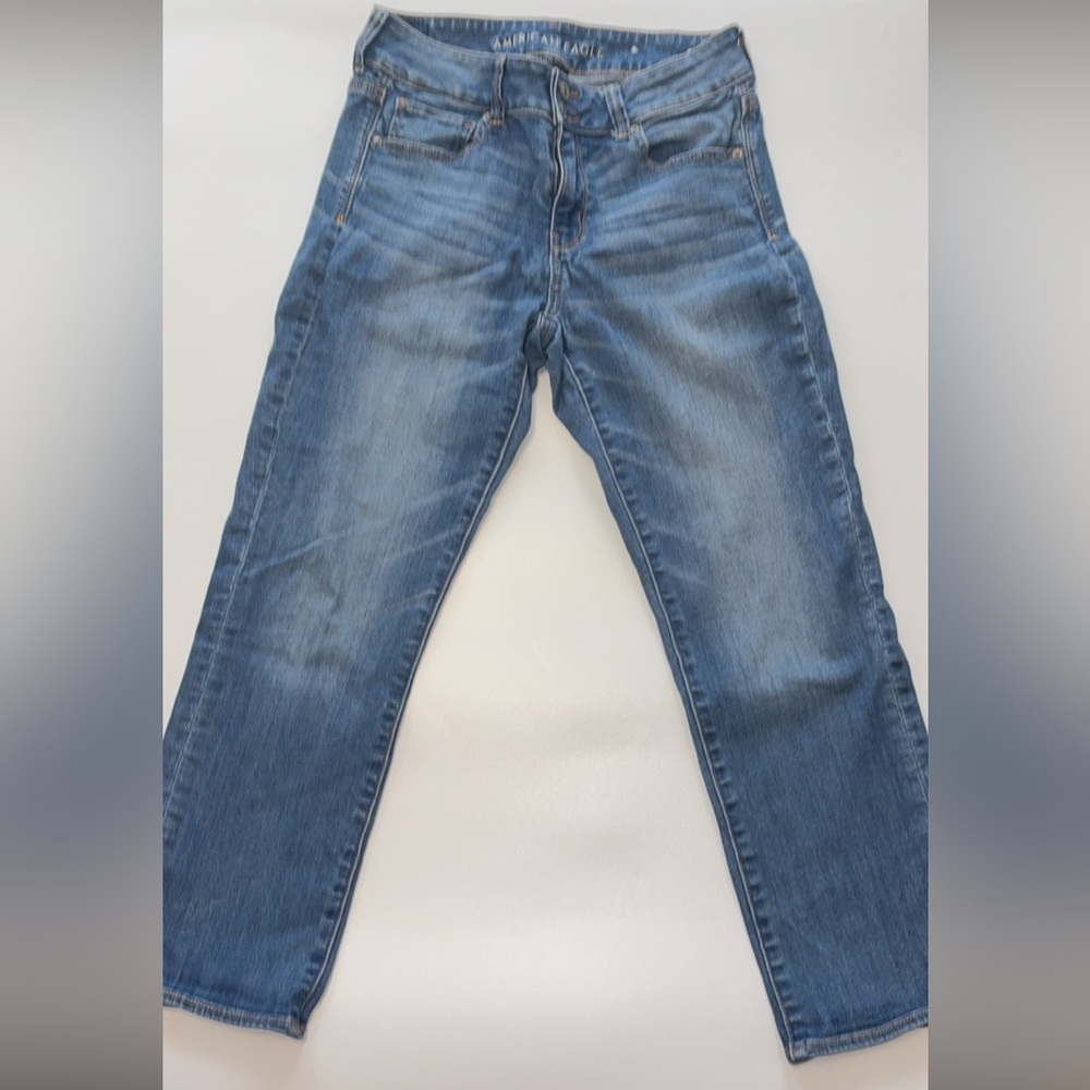 American Eagle Outfitters Blue Women's crop pants